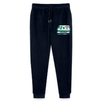 Liban et Suède 100 % parfait / Cadeau - Pantalon de jogging bio Mini Mover Stanley/Stella Ado  - marine - Devant