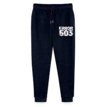 Fehler 503 Glitch - Stanley/Stella Teenager Bio Jogginghose Mini Mover  - Navy - Vorne