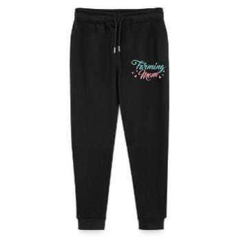 Bäuerin Mama - Stanley/Stella Teenager Bio Jogginghose Mini Mover  - Schwarz - Vorne