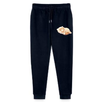 Katze Schlafen - Stanley/Stella Teenager Bio Jogginghose Mini Mover  - Navy - Vorne