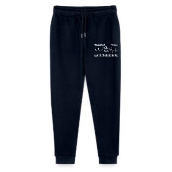 Alpenüberquerung 2026 Oberstdorf Meran E5 - Stanley/Stella Teenager Bio Jogginghose Mini Mover  - Navy - Vorne
