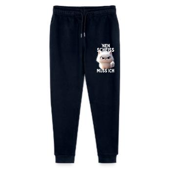Chat, je n’ai rien à foutre pas des chats - Pantalon de jogging bio Mini Mover Stanley/Stella Ado  - marine - Devant