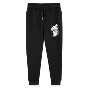 Chat Angora Blanc Chat Angora Chats Angora Mignons - Pantalon de jogging bio Mini Mover Stanley/Stella Ado  - noir - Devant