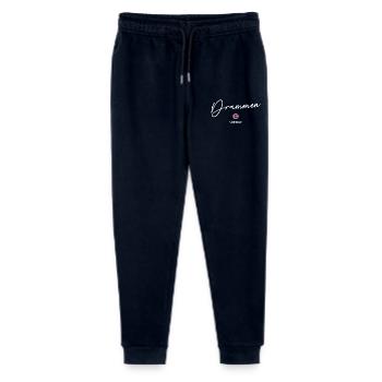 Drammen - Norway Flag Lettering - Norge - Norwegen - Stanley/Stella Teenager Bio Jogginghose Mini Mover  - Navy - Vorne