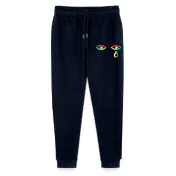 Your ignorance makes me cry - Stanley/Stella Teenager Bio Jogginghose Mini Mover  - Navy - Vorne