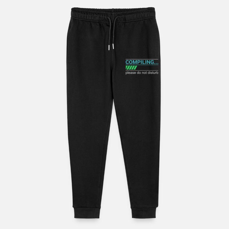 T-shirt Programmeur drôle - Compilation, s’il vous plaît - Pantalon de jogging bio Mini Mover Stanley/Stella Ado  - noir