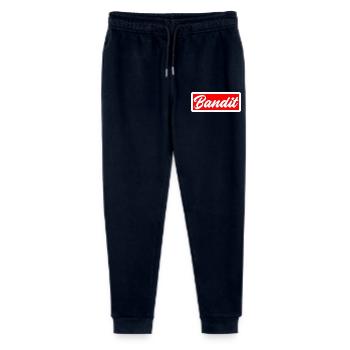 bandit voleur crime autocollant criminel hooligan gang - Pantalon de jogging bio Mini Mover Stanley/Stella Ado  - marine - Devant
