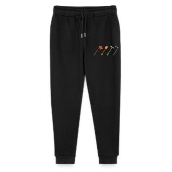 Bauern Werkzeuge - Stanley/Stella Teenager Bio Jogginghose Mini Mover  - Schwarz - Vorne