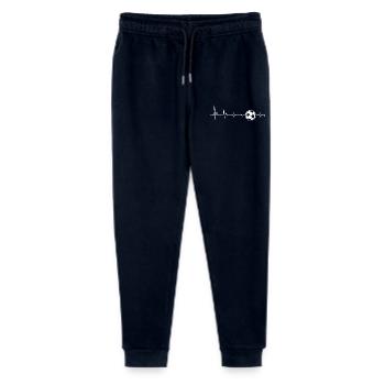 Mondpuls Herzschlag - Stanley/Stella Teenager Bio Jogginghose Mini Mover  - Navy - Vorne