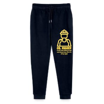 Öl-Rigger Bohrer - Stanley/Stella Teenager Bio Jogginghose Mini Mover  - Navy - Vorne