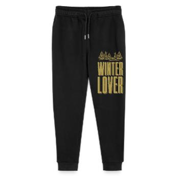 Winter Lover - Stanley/Stella Mini Mover Teen Organic Jogging Trousers  - black - Front