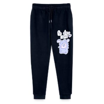 No Drama Lama – Your chill companion for stres - Stanley/Stella Mini Mover Teen Organic Jogging Trousers  - navy - Front