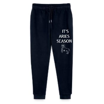 Sternzeichen Widder - Stanley/Stella Teenager Bio Jogginghose Mini Mover  - Navy - Vorne