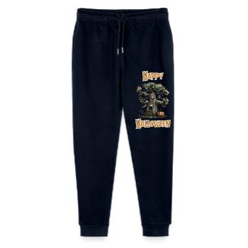 Halloween – Happy Halloween gruseliger alter Baum - Stanley/Stella Teenager Bio Jogginghose Mini Mover  - Navy - Vorne