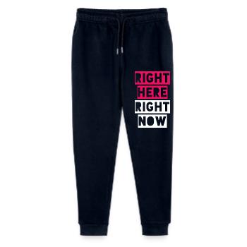GENAU HIER UND JETZT - Stanley/Stella Teenager Bio Jogginghose Mini Mover  - Navy - Vorne