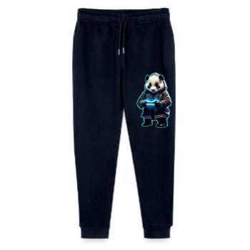Panda Gamer - Pantalon de jogging bio Mini Mover Stanley/Stella Ado  - marine - Devant
