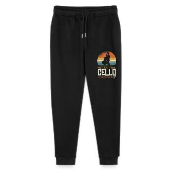 Ohne Das Cello Wäre Das Leben Bb - Stanley/Stella Teenager Bio Jogginghose Mini Mover  - Schwarz - Vorne