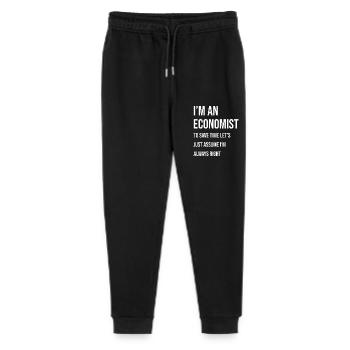I'm an economist Let's say I have - Stanley/Stella Mini Mover Teen Organic Jogging Trousers  - black - Front