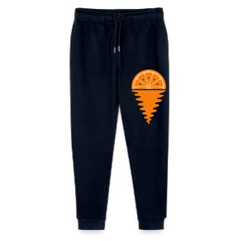 Orange sunset - Stanley/Stella Mini Mover Teen Organic Jogging Trousers  - navy - Front