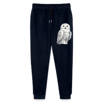 Schnee-Eule - Stanley/Stella Teenager Bio Jogginghose Mini Mover  - Navy - Vorne