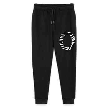 Letter o zebra - Stanley/Stella Mini Mover Teen Organic Jogging Trousers  - black - Front