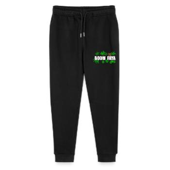 Boom Faya - Stanley/Stella Teenager Bio Jogginghose Mini Mover  - Schwarz - Vorne