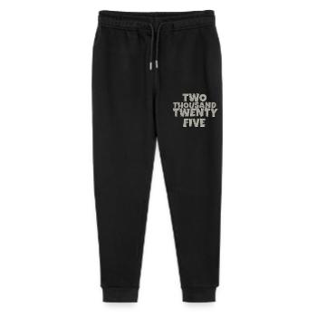 two thousand twenty five 2 - Stanley/Stella Teenager Bio Jogginghose Mini Mover  - Schwarz - Vorne