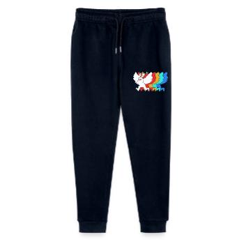 Mothman - Stanley/Stella Mini Mover Teen Organic Jogging Trousers  - navy - Front