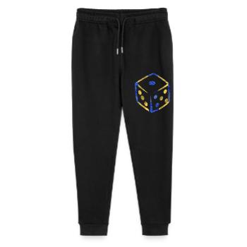 Würfel - Stanley/Stella Teenager Bio Jogginghose Mini Mover  - Schwarz - Vorne