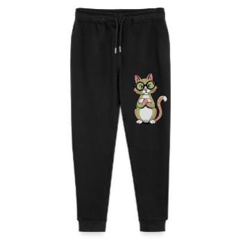 Professeur Paws - Pantalon de jogging bio Mini Mover Stanley/Stella Ado  - noir - Devant