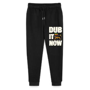Dub It Now Lion - Stanley/Stella Teenager Bio Jogginghose Mini Mover  - Schwarz - Vorne
