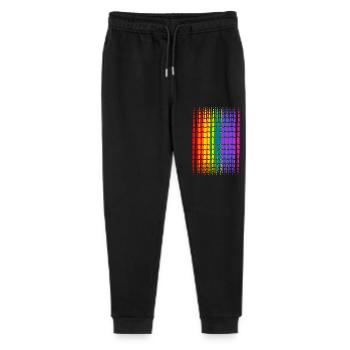 Conception colorée de chemise de fête de la fierté gay - Pantalon de jogging bio Mini Mover Stanley/Stella Ado  - noir - Devant
