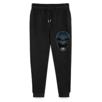 Aeronaut Futuristischer Helm - Stanley/Stella Teenager Bio Jogginghose Mini Mover  - Schwarz - Vorne