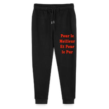 Pour le meilleur et pour le pur - Pantalon de jogging bio Mini Mover Stanley/Stella Ado  - noir - Devant