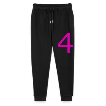 4 - Stanley/Stella Mini Mover Teen Organic Jogging Trousers  - black - Front