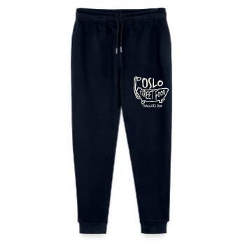 oslo street food - Stanley/Stella Mini Mover Teen Organic Jogging Trousers  - navy - Front