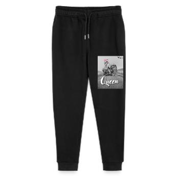 Queen - Stanley/Stella Mini Mover Teen Organic Jogging Trousers  - black - Front