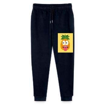 Happy Face - Stanley/Stella Mini Mover Teen Organic Jogging Trousers  - navy - Front