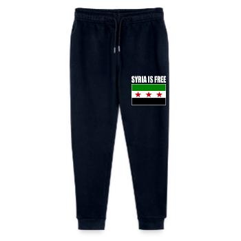 Syria Flag - Stanley/Stella Mini Mover Teen Organic Jogging Trousers  - navy - Front