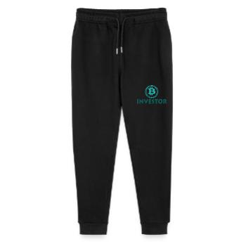 Investor for Bitcoin - Anleger für Bitcoin - Stanley/Stella Teenager Bio Jogginghose Mini Mover  - Schwarz - Vorne