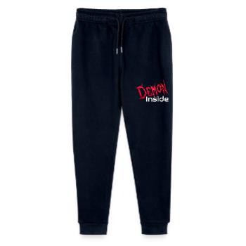 Demon Inside - Stanley/Stella Mini Mover Teen Organic Jogging Trousers  - navy - Front