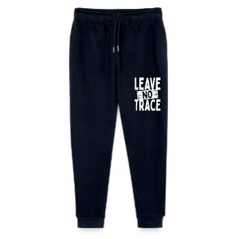 Leave No Trace Survival Camping Mountaineering Nature - Stanley/Stella Mini Mover Teen Organic Jogging Trousers  - navy - Front