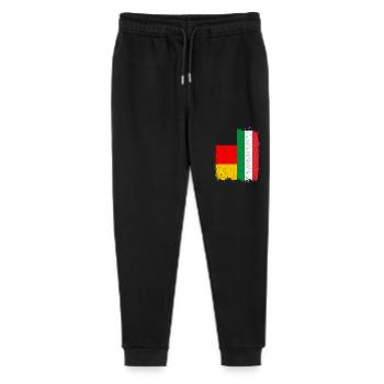 German Italian Flag - Stanley/Stella Mini Mover Teen Organic Jogging Trousers  - black - Front