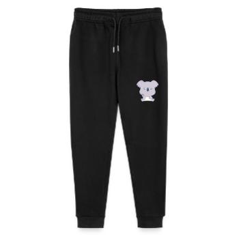 Koala middle finger - Stanley/Stella Mini Mover Teen Organic Jogging Trousers  - black - Front