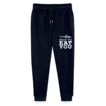 Hai Wortspiel Agréable de vous manger - Pantalon de jogging bio Mini Mover Stanley/Stella Ado  - marine - Devant