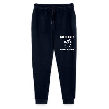 Pilote d’avion disant cadeau - Pantalon de jogging bio Mini Mover Stanley/Stella Ado  - marine - Devant