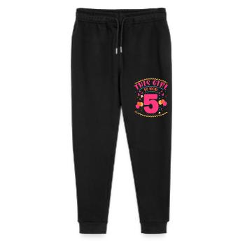 Cette fille a maintenant 5 | Thème Cupcake - Pantalon de jogging bio Mini Mover Stanley/Stella Ado  - noir - Devant