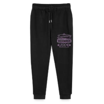 Legendär seit Dezember 2004 Retro Sprüche - Stanley/Stella Teenager Bio Jogginghose Mini Mover  - Schwarz - Vorne