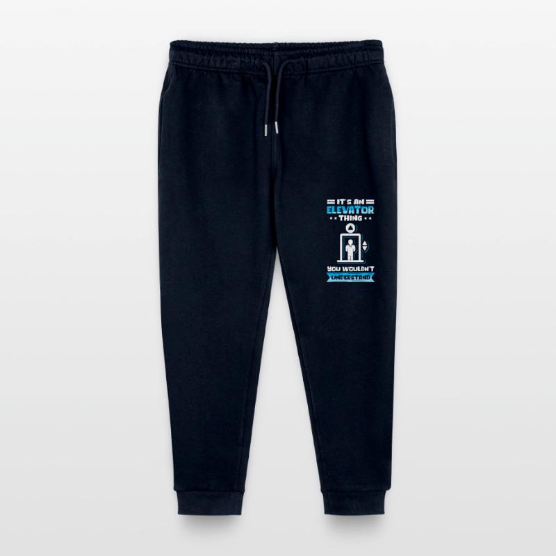 Elevator Elevator | Elevator Mechanic Gift Stanley/Stella Mini Mover Teen Organic Jogging Trousers 