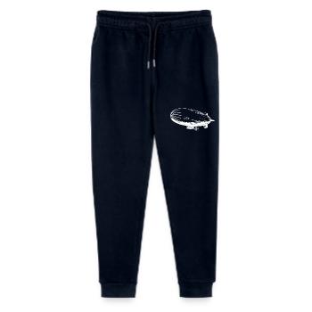 Silhouette eines Luftschiffs – Stilvolles - Stanley/Stella Teenager Bio Jogginghose Mini Mover  - Navy - Vorne